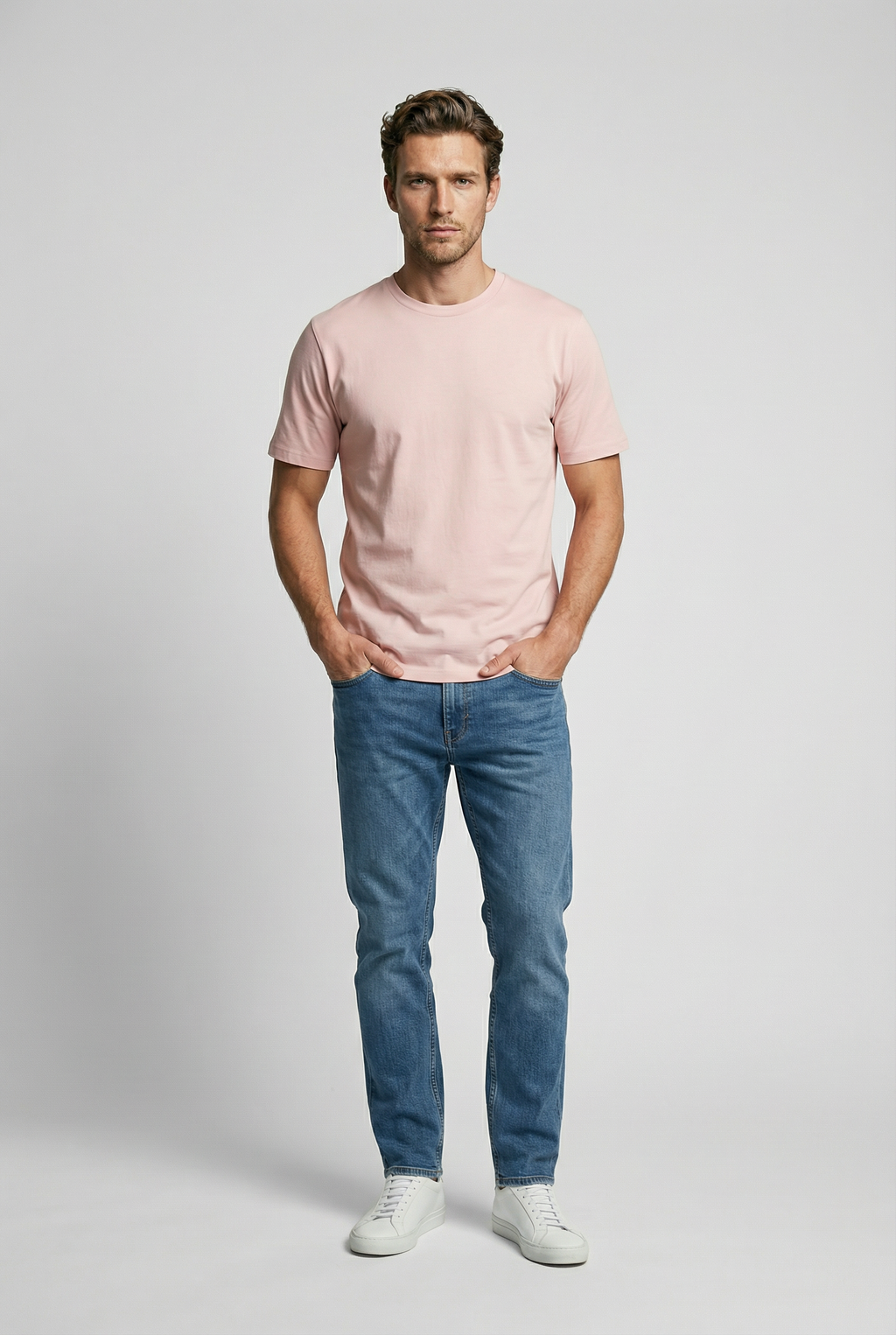 Trueman Regular Fit T-Shirt - Nude