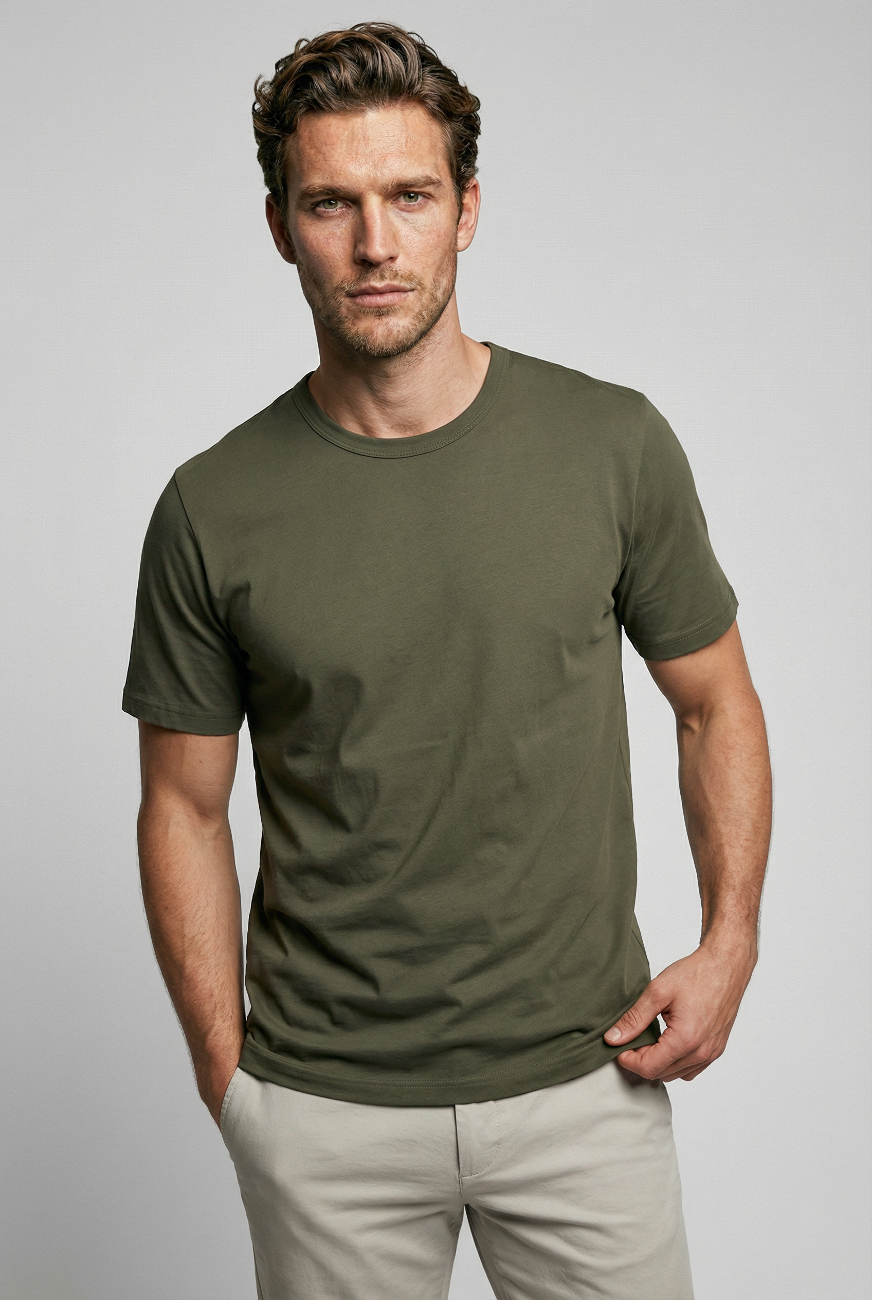 Trueman Regular Fit T-Shirt - Olive