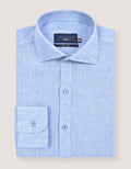 Pure Linen Shirt - Sky Blue