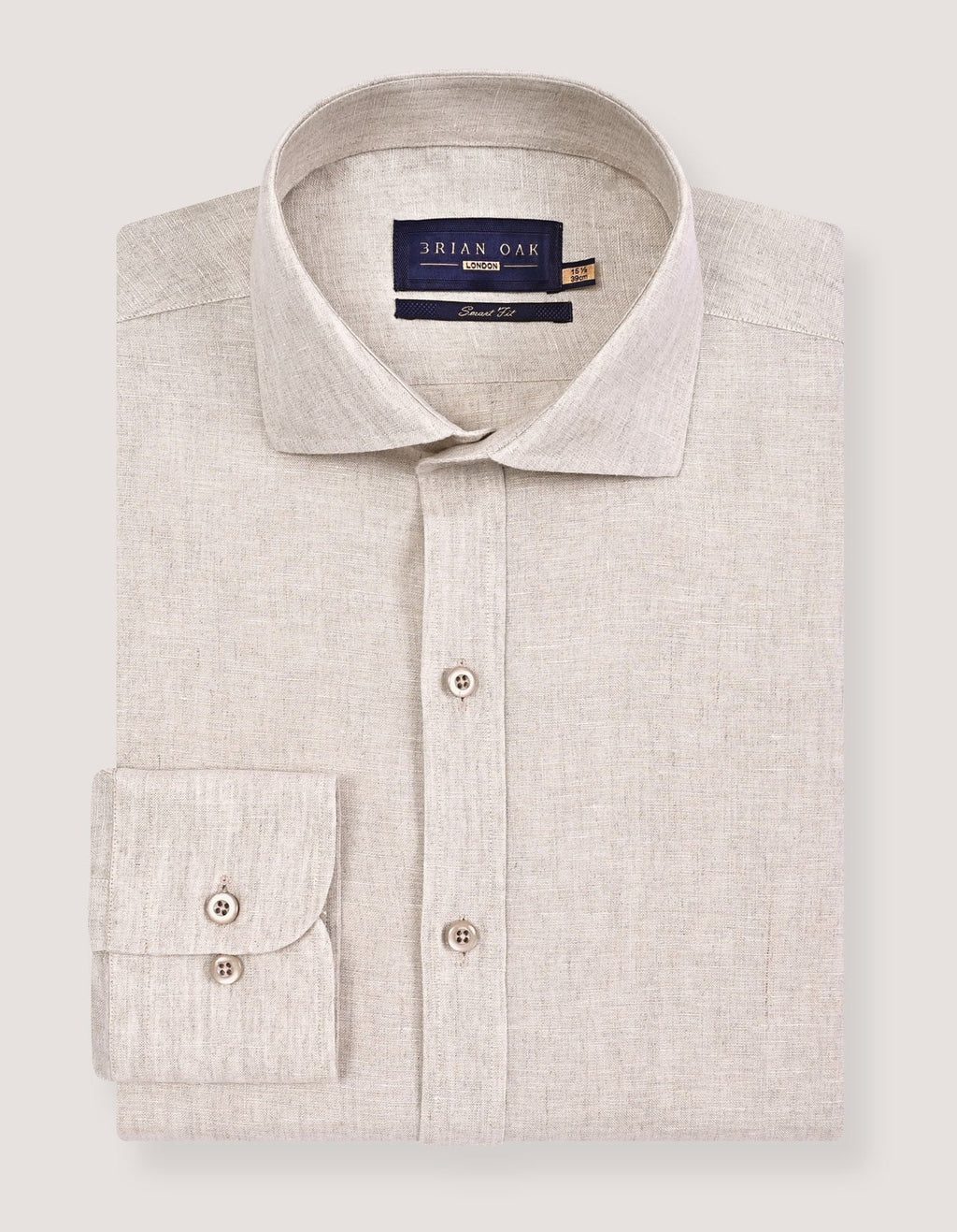 Pure Linen Shirt – Fawn