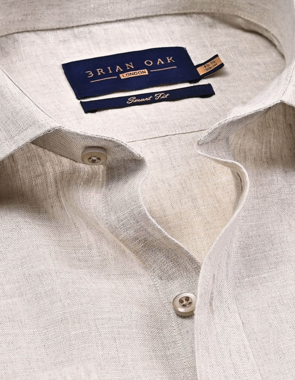 Pure Linen Shirt – Fawn