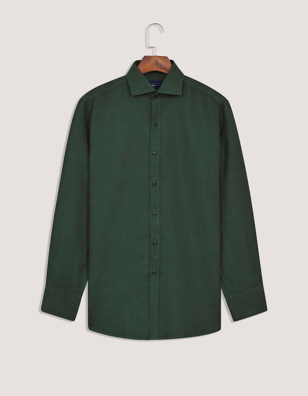 Pure Linen Shirt - Green