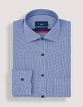 Royal Blue Check Pattern Shirt